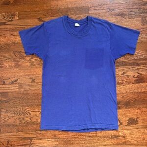 80's Faded Un-Pocket Tee